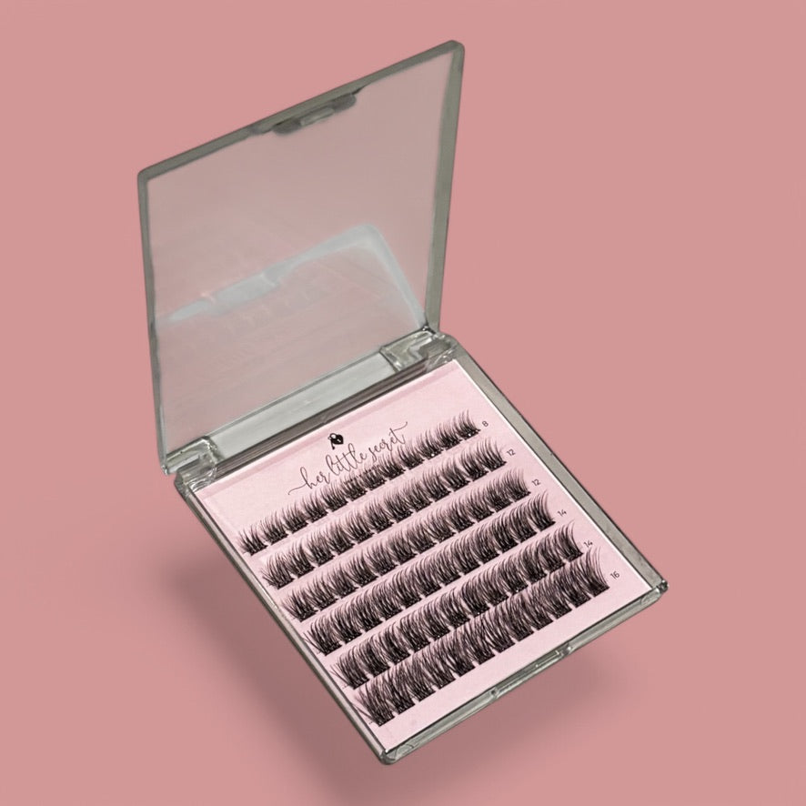 Soft Luxe Pre-glued Lashes | No-Glue Needed, Natural Look, 24H Wear
