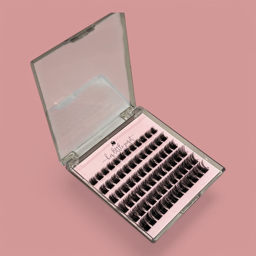 Volume Luxe Pre-glued Lashes | No-Glue Needed, Natural Look, 24H Wear
