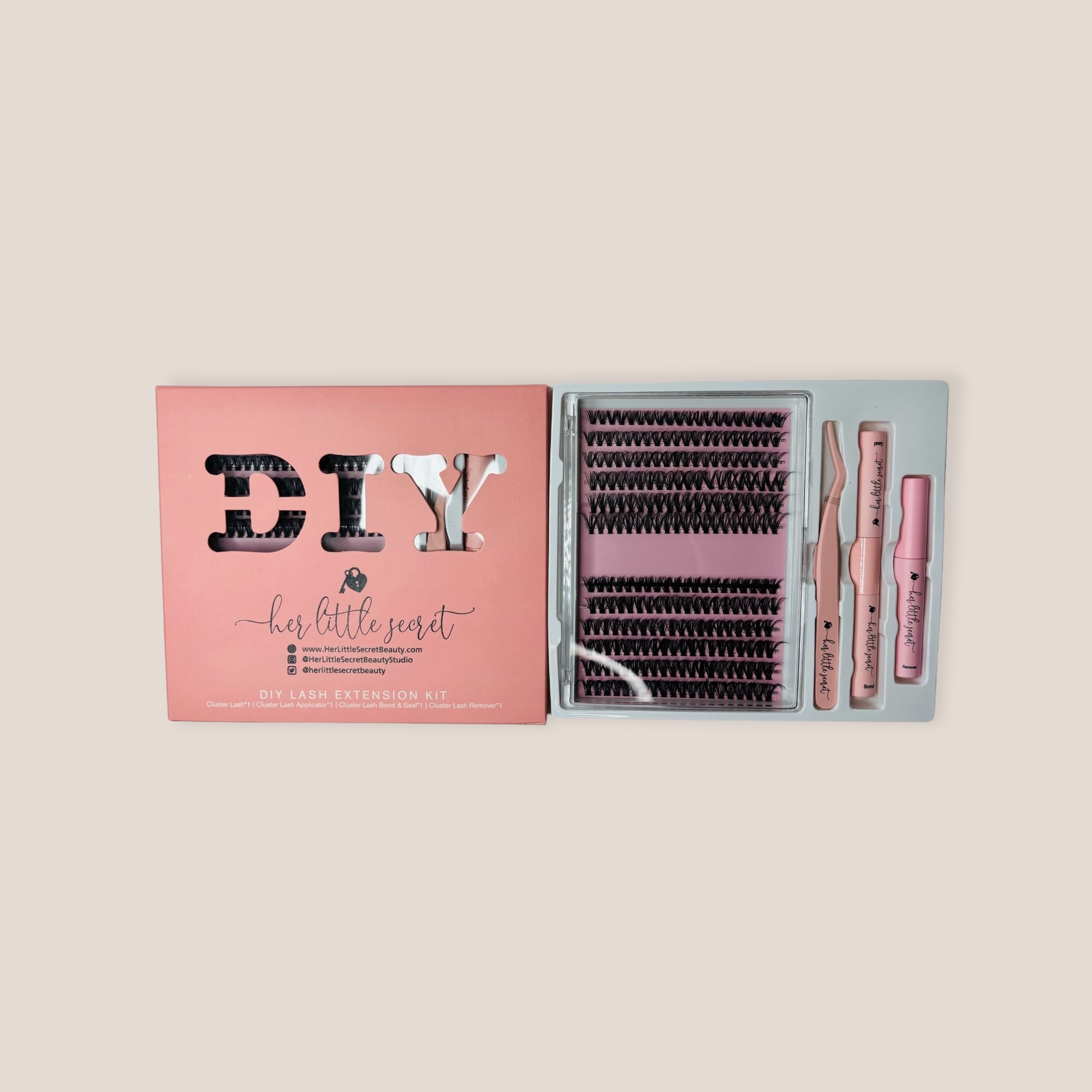 Hybrid Stackable Lash Kit | Customizable Natural-to-Volume Lash Extensions